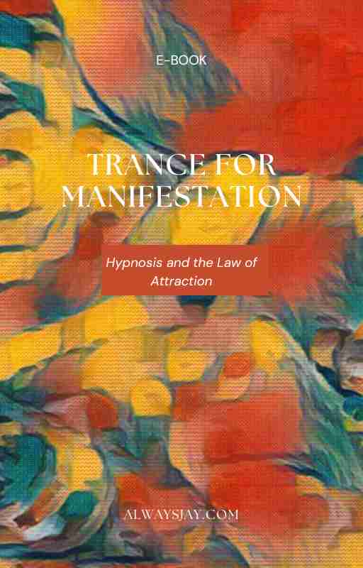 Trance for Manifestation - a complete book online. Abstract art cover.